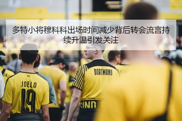 多特小将穆科科出场时间减少背后转会流言持续升温引发关注